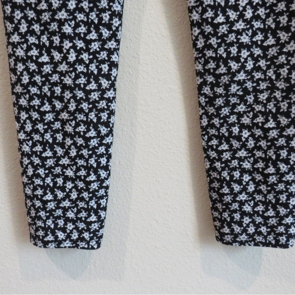 MICHAEL Michael Kors Women's Floral-Print Leggings SZ Large - Picture 8 of 11